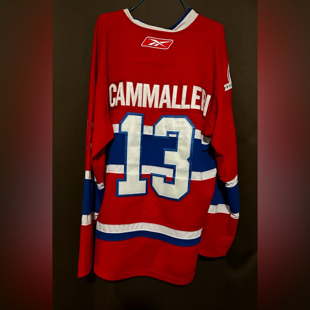 Authentic Michael Cammalleri Montreal Canadiens NHL Hockey Jersey